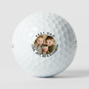 Balles De Golf Meilleur nom papa et enfant Titleist photo Pro VI