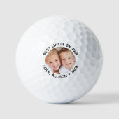 Balles De Golf Meilleur Oncle par photo (Recto)