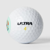 Balles De Golf Meilleur Papa du Monde (Logo)