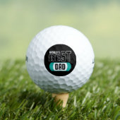 Balles De Golf Meilleur Papa du Monde (T-shirt Insitu)