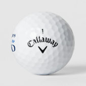 Balles De Golf Meilleur Papa du Monde (Logo)