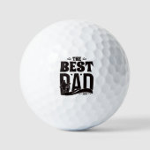 Balles De Golf Meilleur papa du monde (Recto)
