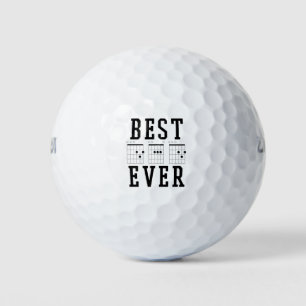 Balles De Golf Meilleur papa jamais des accords de guitare Cade