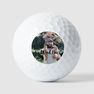 Balles De Golf Meilleur papa Jamais photo moderne Collage