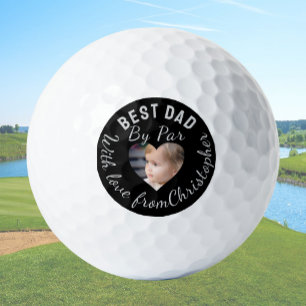 Balles De Golf Meilleur Papa Nom Personnalisé Enfants Photo Perso