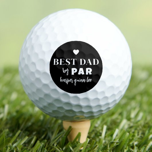 Balles De Golf Meilleur Papa Par