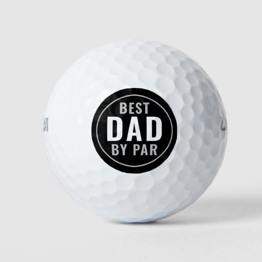 Balles De Golf Meilleur papa par Cool (Devant)