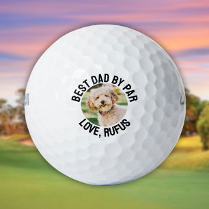 Balles De Golf Meilleur papa par Par Chien Photo