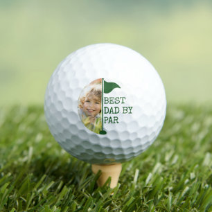 Balles De Golf Meilleur Papa Par Photo Drapeau Golf Golf