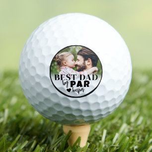 Balles De Golf Meilleur Papa Photo Personnalisée