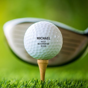 Balles De Golf Meilleur petit ami jamais