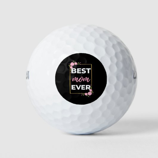 Balles De Golf Meilleure maman jamais (Devant)