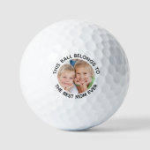 Balles De Golf Meilleure maman jamais photo (Recto)