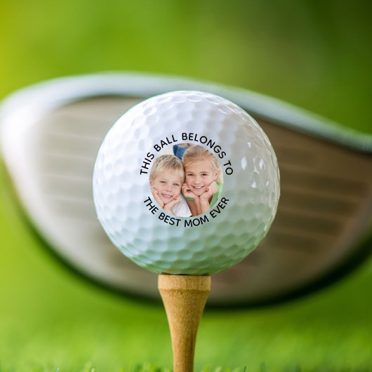 Balles De Golf Meilleure maman jamais photo