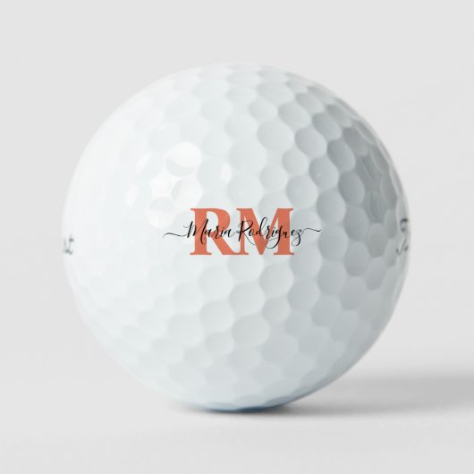 Balles De Golf Meilleure Personnaliser de conception (Recto)
