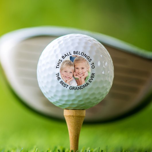 Balles De Golf Meilleure photo de grand-mère