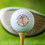 Balles De Golf Meilleure photo de Grand-Père<br><div class="desc">Un joli golfball sur mesure pour un grand-père golfeur. "Cette balle appartient au meilleur grand-père jamais" tourne autour d'une photo de ses petits-enfants. Vous pouvez personnaliser "Grand-père" à la façon dont il est adressé.</div>