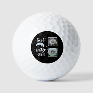 Balles De Golf Meilleure soeur Modèle photo