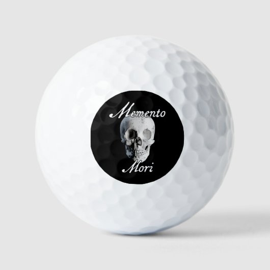 Balles De Golf Memento Mori (Recto)