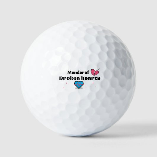 Balles De Golf Mender of Broken Hearts (Recto)