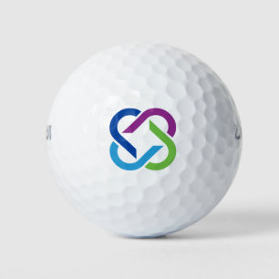 Balles De Golf Merakey Logo Icon Golf Balls