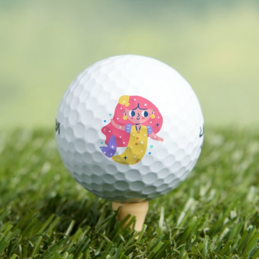 Balles De Golf Mermaid (T-shirt Insitu)