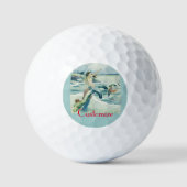 Balles De Golf Mermaid Riding Serpent de mer Thunder_Cove (Recto)