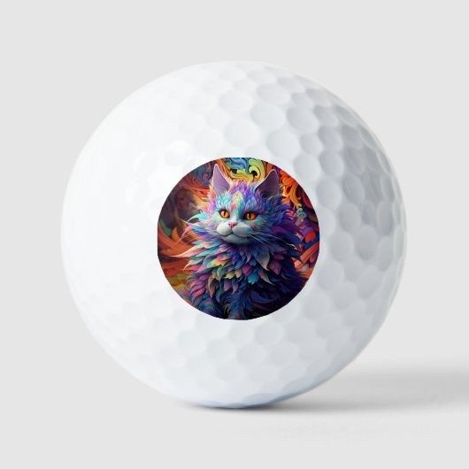 Balles De Golf Merveille Moustache (Recto)