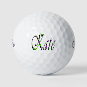 Balles De Golf Mesdames, Appelées Kate,