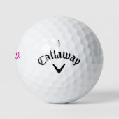 Balles De Golf Mesdames, Charlotte, (Logo)