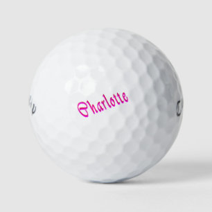 Balles De Golf Mesdames, Charlotte,