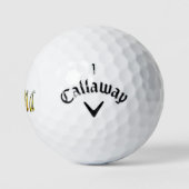 Balles De Golf Mesdames Diana, (Logo)