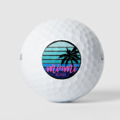 Balles De Golf Miami Beach (Devant)