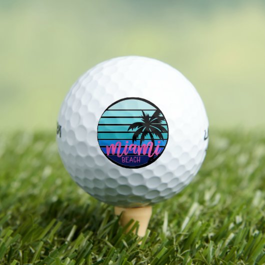 Balles De Golf Miami Beach (T-shirt Insitu)