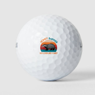 Balles De Golf miel blaireau ai-je l'air d'en avoir peur ?
