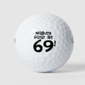 Balles De Golf Mighty Fine à 69 ans ! (Devant)