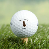 Balles De Golf Mignon à croquer Image de l'animal en aquarelle No (T-shirt Insitu)