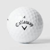 Balles De Golf Mignon à croquer Image de l'animal en aquarelle No (Logo)