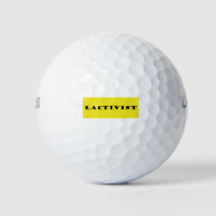 Balles De Golf Militante de l'allaitement