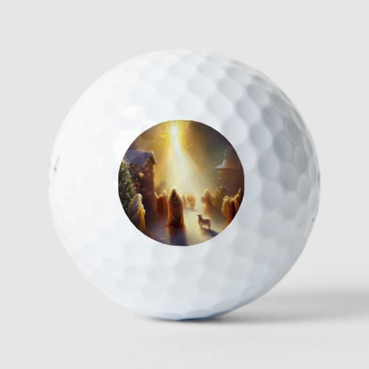 Balles De Golf Miracle de Noël (1) (Devant)