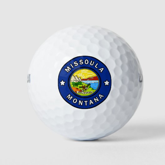 Balles De Golf Missoula Montana (Devant)