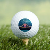 Balles De Golf Modèle de condition physique féminine Split Thunde (T-shirt Insitu)