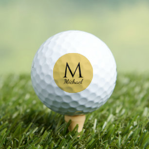 Balles De Golf Modèle de nom monogramme Bridgestone e6 3 Pack