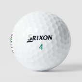 BALLES DE GOLF MODÈLE DE TEXTE D'IMAGE BLANCHE SIMPLE MODERNE (Logo)