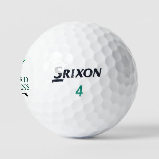 Balles De Golf Modèle Golf Balls Custom Monogramme avec nom (Logo)