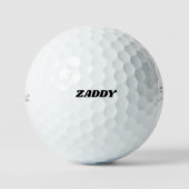 Balles De Golf MODERNE FUNNY ZADDY Titleist Pro V1 (Recto)