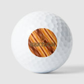 Balles De Golf Modifier le nom d'ajout initial Soft Brown Tan Bei (Recto)