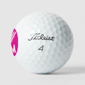 Balles De Golf MOM DE GOLF rose (Logo)