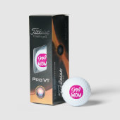Balles De Golf MOM DE GOLF rose (Conditionnement)