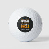 Balles De Golf Mon Joueur Favori M'Appelle Oncle (Devant)